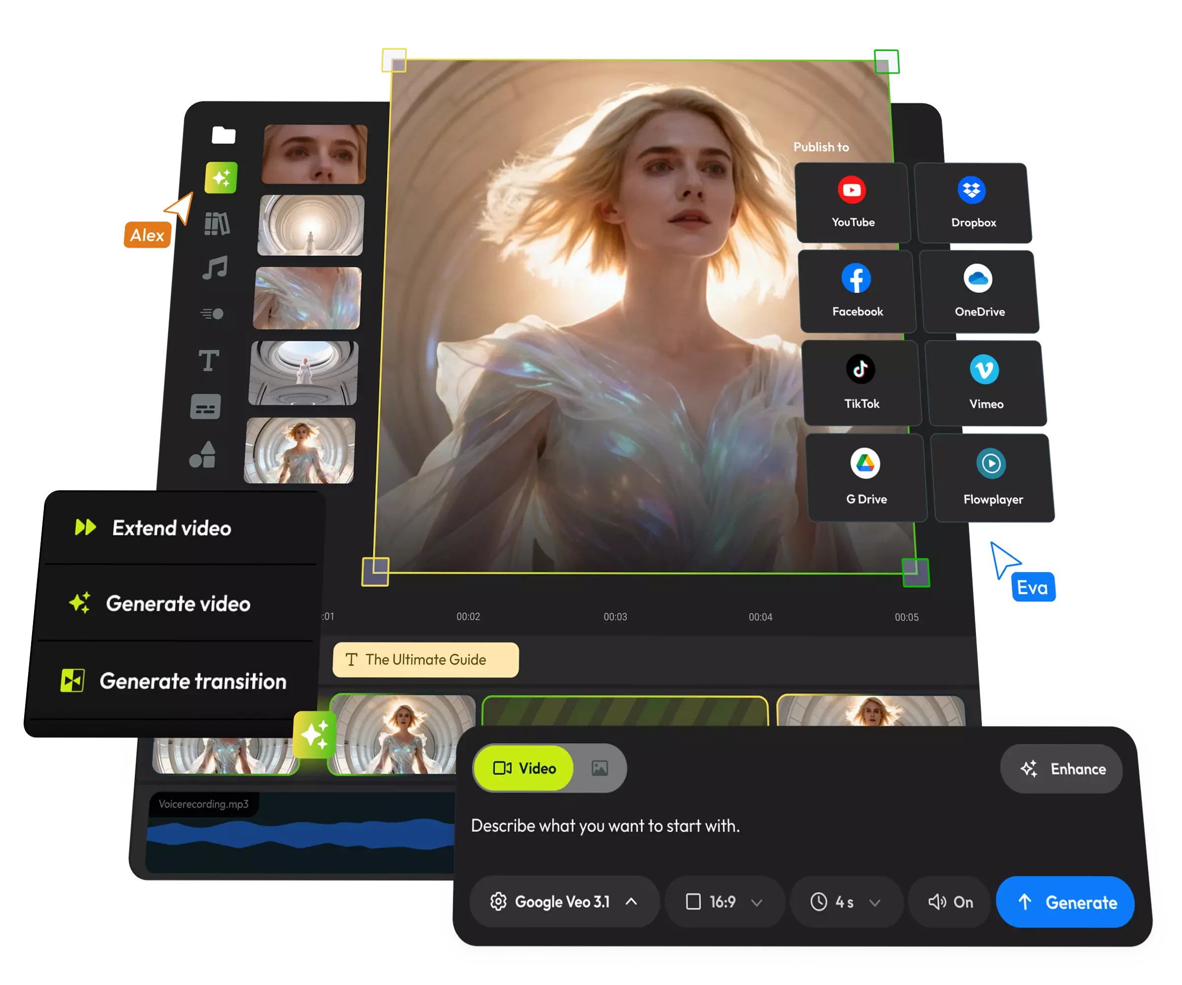 Flixier — Free Online Video Editor With AI Editing